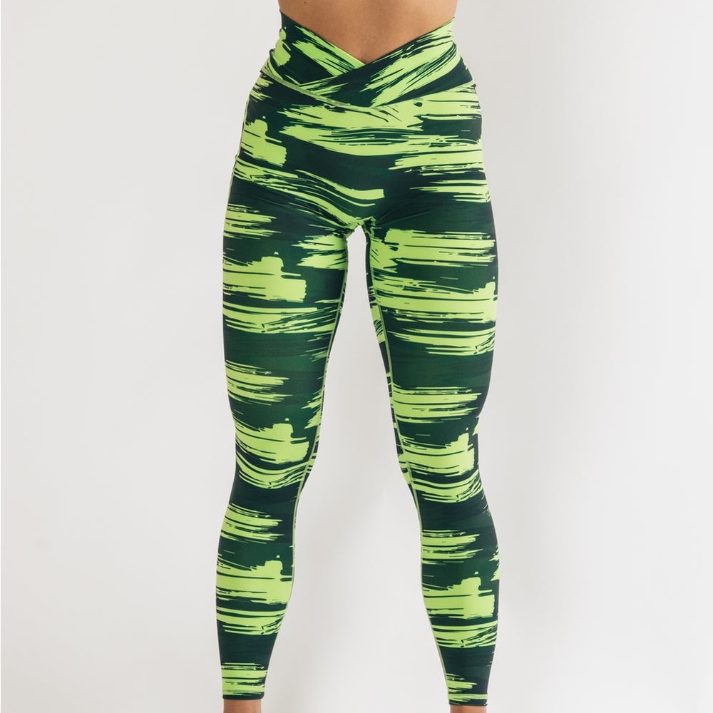 Surface Power Legging - Volt Canvas Camo